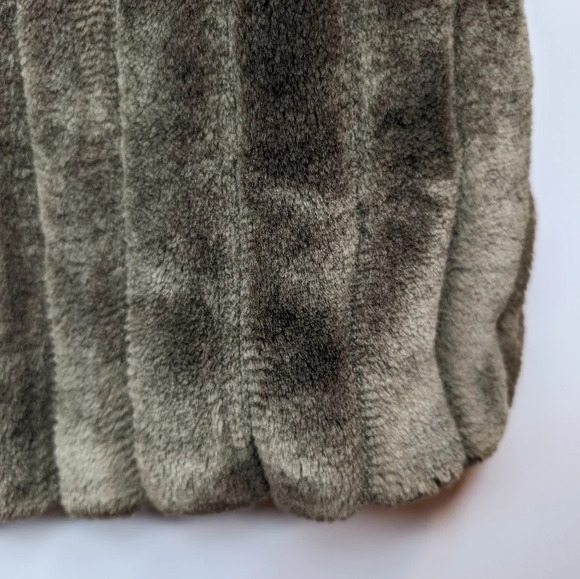 Vintage Tradition Country Collection Faux  Fur Brown Zip Up Vest Women Medium - Picture 5 of 7